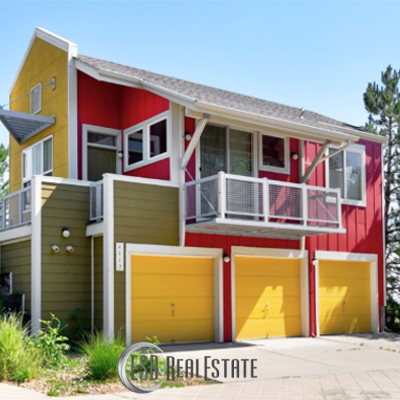 Boulder Colorado Holiday Park neighborhood townhome