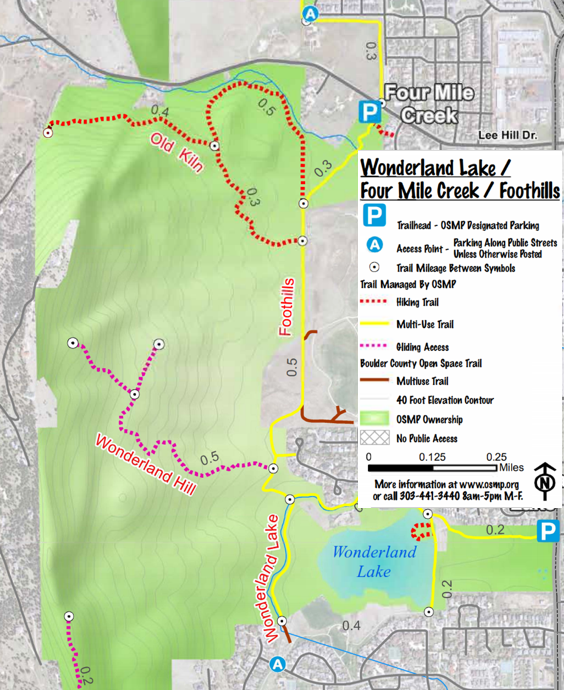 Boulder Colorado Wonderland neighborhood home